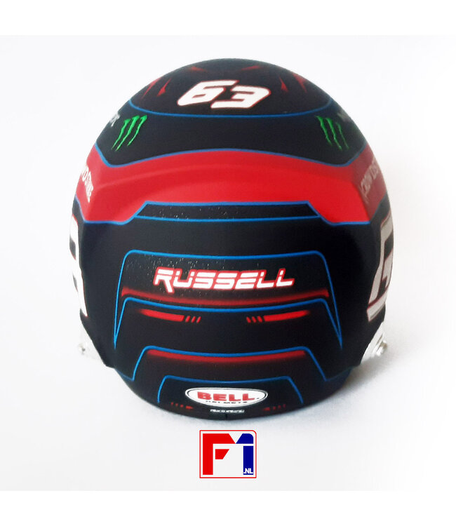 Mercedes AMG Petronas F1 Team George Russell Helmet 2022  Scale 1:2