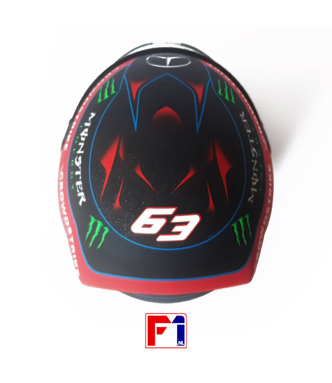 Mercedes AMG Petronas F1 Team George Russell Helmet 2022  Scale 1:2