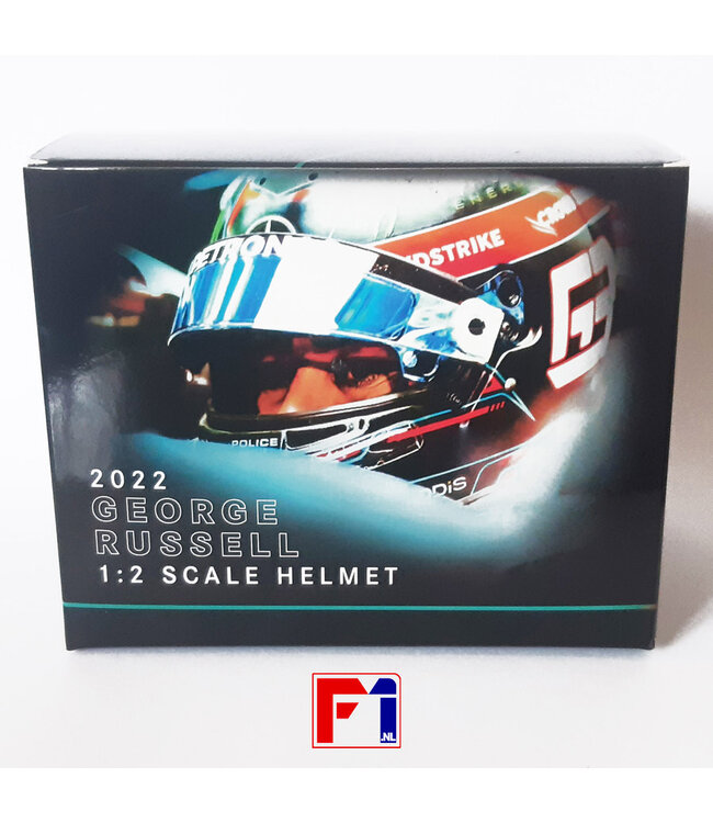 Mercedes AMG Petronas F1 Team George Russell Helmet 2022  Scale 1:2