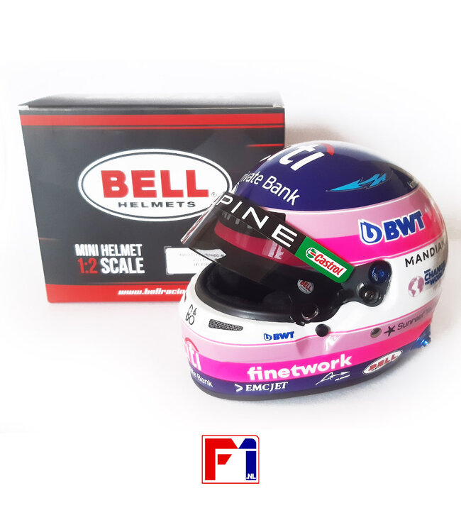 BWT Alpine F1 Team Fernando Alonso Helmet 2022  Scale 1:2