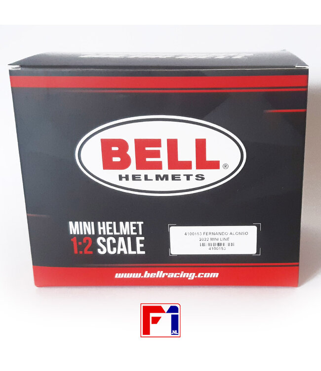 BWT Alpine F1 Team Fernando Alonso Helmet 2022  Scale 1:2