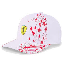 Scuderia  Ferrari F1 2023 Kids GP Monaco Leclerc Driver Baseball Cap