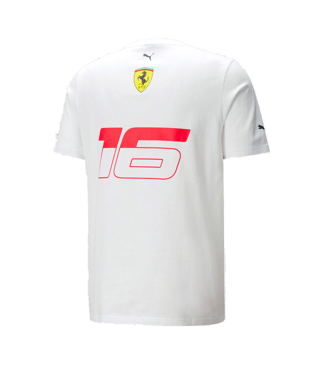 Scuderia  Ferrari F1  Charles Leclerc GP Monaco T-Shirt Adult - Collection 2023