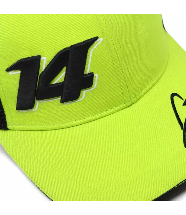 Aston Martin Cognizant F1 Team Adult Alonso Drivers Lifestyle Cap Lime - Collection 2023
