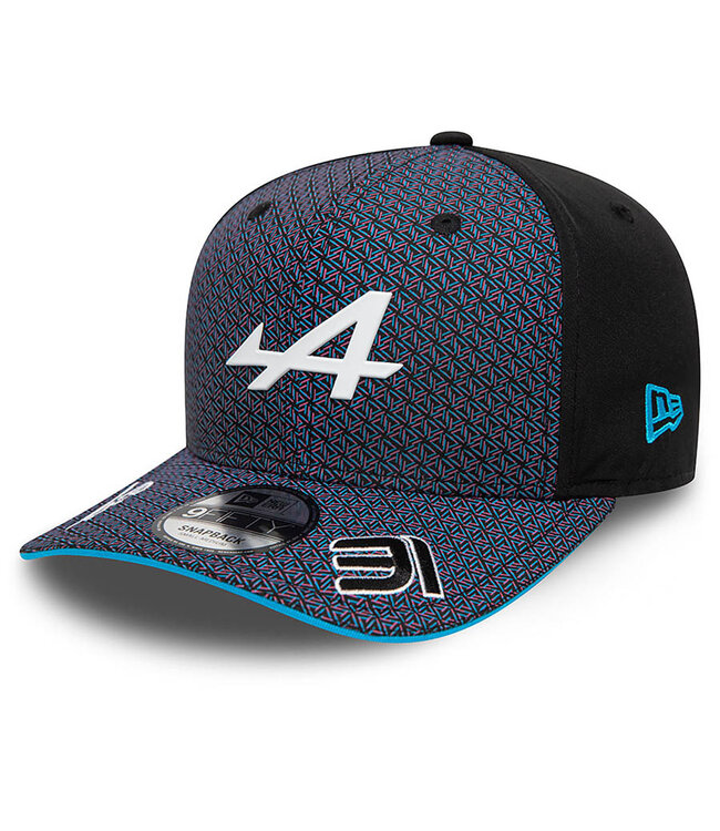 BWT Alpine F1 Team Esteban Ocon Driver Baseball Cap Black Adult - Collection 2023