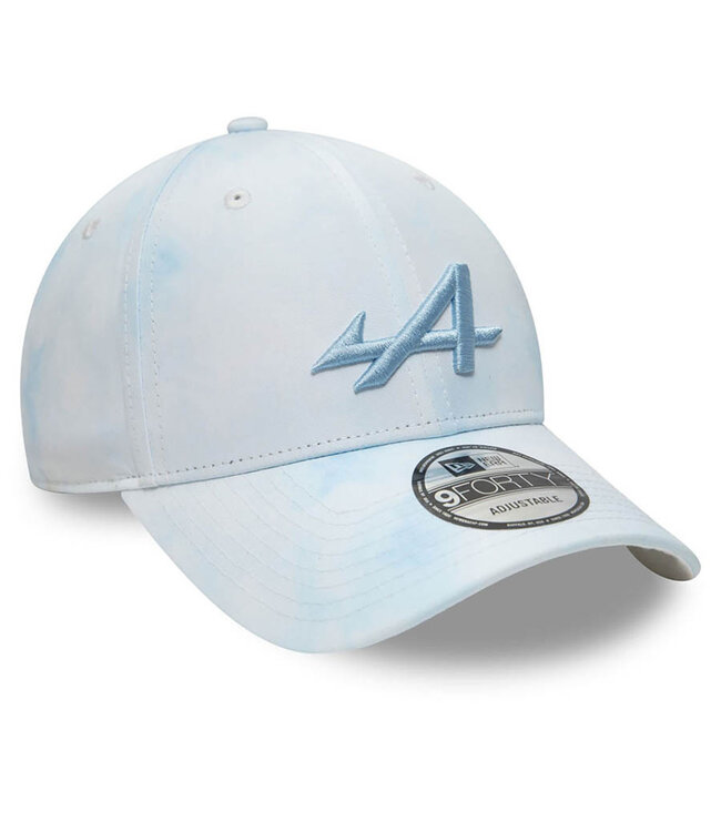 BWT Alpine F1 Team Tie Dye Blue Special Edition Baseball Cap Adult - Collection 2023