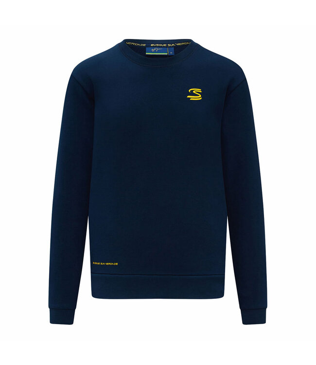 Ayrton Senna Seasonal Crew Sweater Navy Blue - Senna Foundation Collection