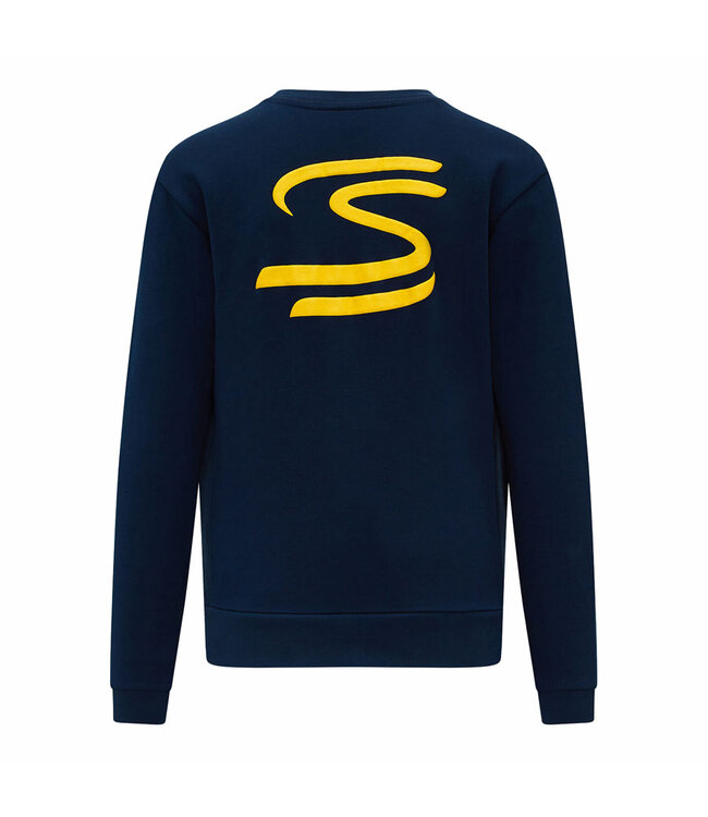 Ayrton Senna Seasonal Crew Sweater Navy Blue - Senna Foundation Collection