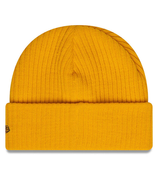 Oracle Red Bull  Racing F1 Team Short Cuff Beanie Mustard Yellow Adult - Collection 2023