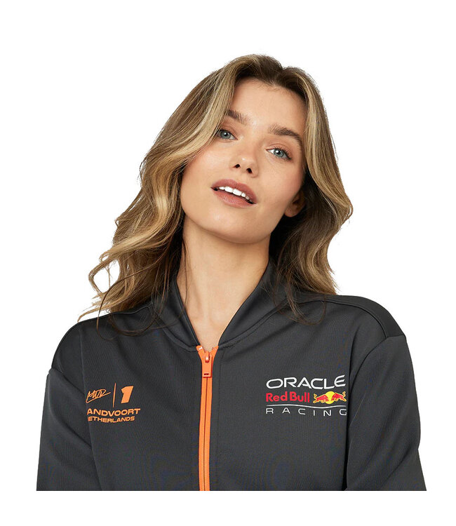 Oracle Red Bull  Racing F1 Team Red Bull Max Verstappen Dutch GP Track Jacket Adult Asphalt Grey - Collection 2023