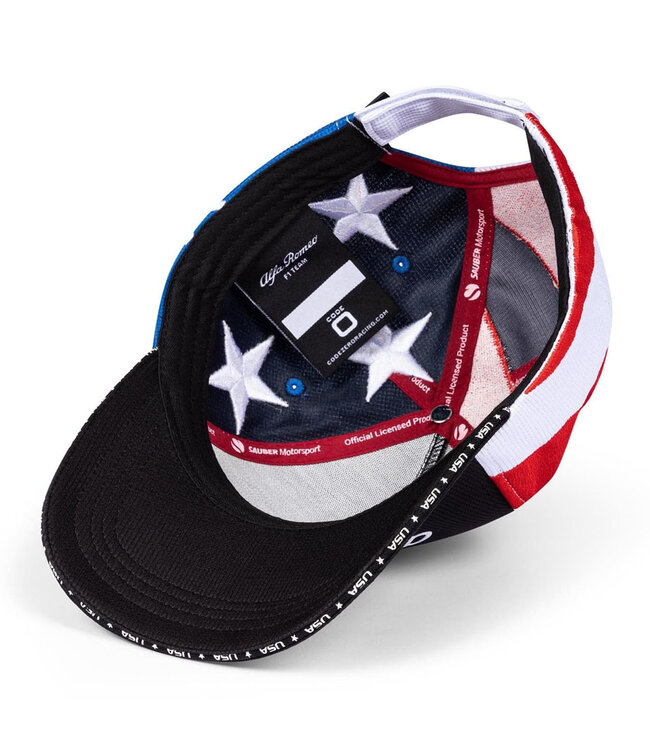 Stake F1 Team Kick Sauber Stake Formula 1 Team Baseball Cap GP USA Adult - Collection 2023