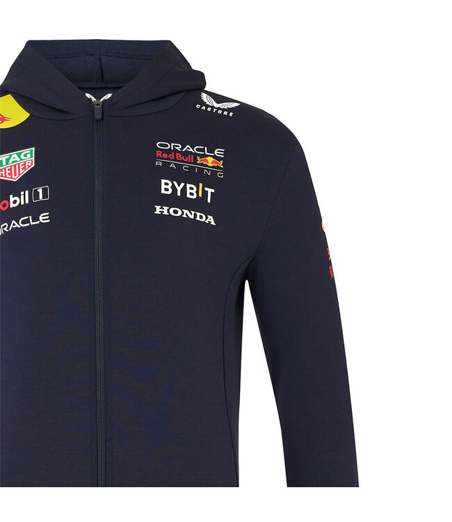 Oracle Red Bull  Racing F1 Team Teamline Full Zip Hoodie Men - Collection 2024