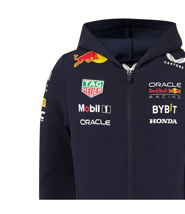 Oracle Red Bull  Racing F1 Team Teamline Full Zip Hoodie Kids - Collection 2024