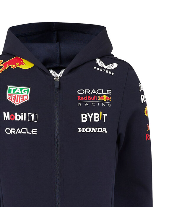 Oracle Red Bull  Racing F1 Team Teamline Full Zip Hoodie Kids - Collection 2024