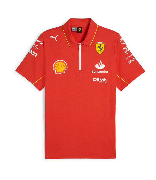 Scuderia  Ferrari F1 Team Polo Adult - Collection 2024