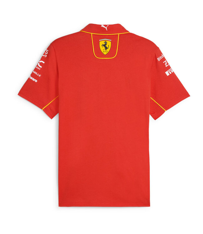 Scuderia  Ferrari F1 Team Polo Adult - Collection 2024