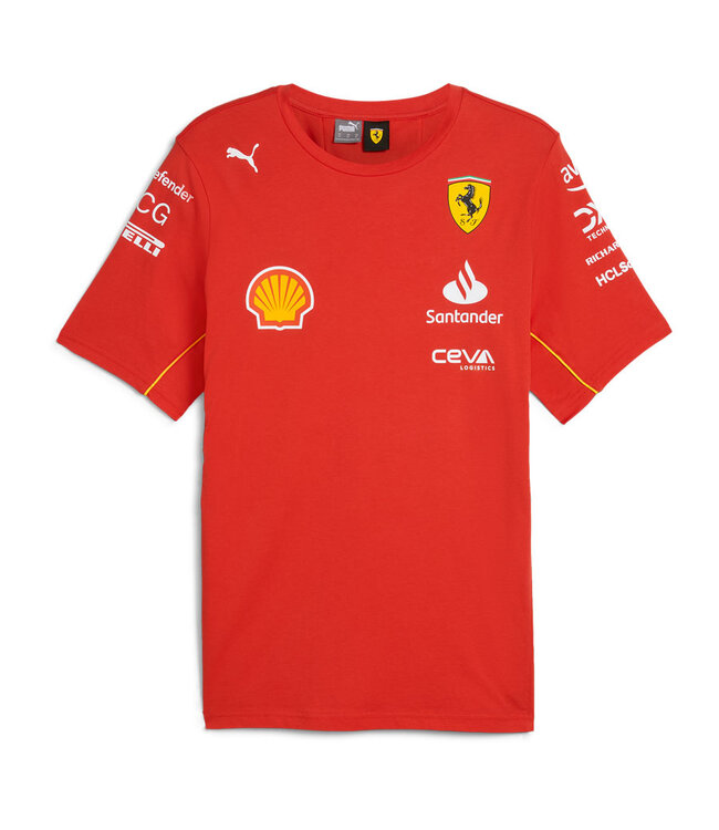 Scuderia  Ferrari F1 Team T-Shirt Adult - Collection 2024