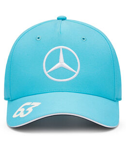 Mercedes AMG Petronas F1 Team 2024  Adult George Russell Driver Cap Blue