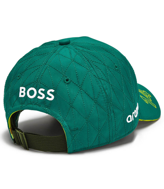 Aston Martin Cognizant F1 Team Kids Alonso Drivers Baseball Cap Green - Collection 2024