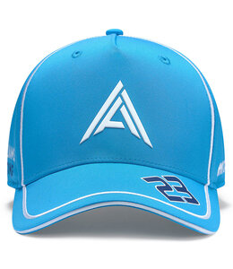 Williams Racing F1 2024 Adult Albon Dazzling Blue Driver Baseball Cap
