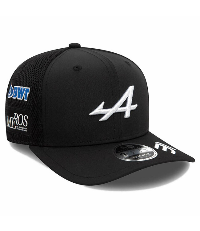 BWT Alpine F1 Team Esteban Ocon Driver Baseball Cap Black Adult - Collection 2024