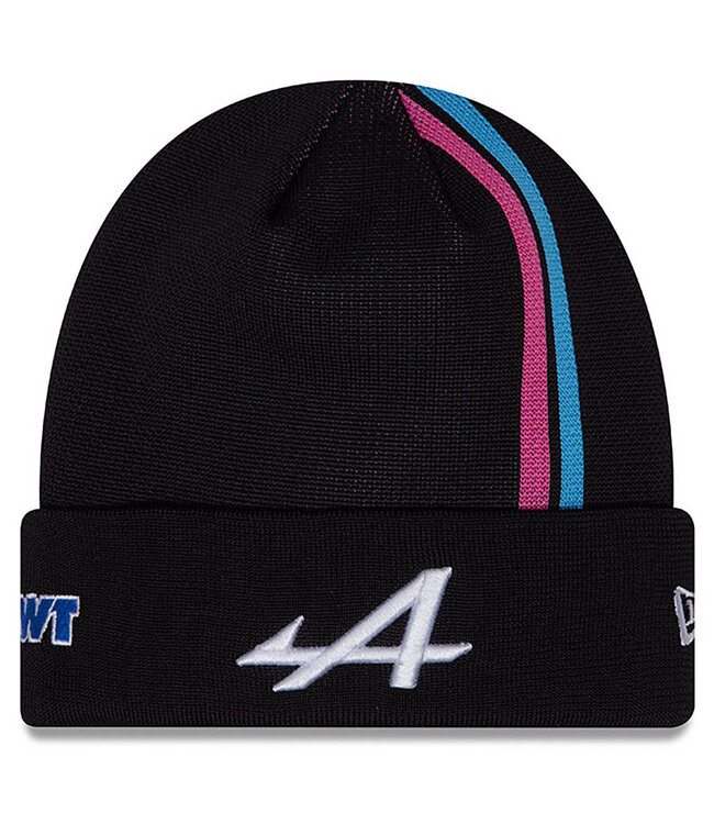 BWT Alpine F1 Team Pierre Gasly Driver Stripe Knit Black Adult - Collection 2024