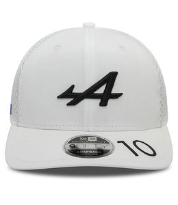 BWT Alpine F1 Team 2024 Adult Driver Pierre Gasly Baseball Cap White