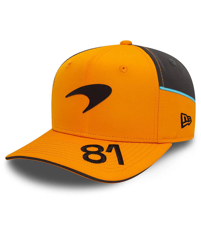 McLaren F1 Team Adult Driver Baseball Cap Oscar Piastri Papaya Orange - Collection 2024