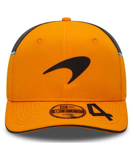 McLaren F1 Team 2024 Kids Driver Baseball Cap Lando Norris Papaya Orange