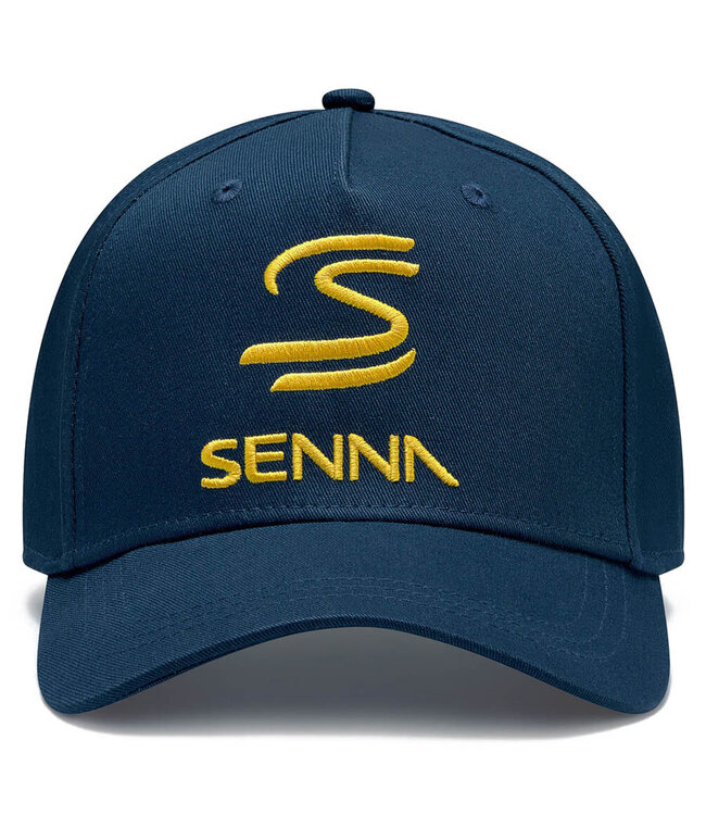 Ayrton Senna Baseball Cap Pagean Blue Adult - Senna Foundation Collection