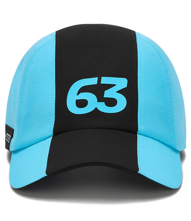 Mercedes AMG Petronas F1 Team - George Russell Striped Cap Blue Adult - Collection 2024