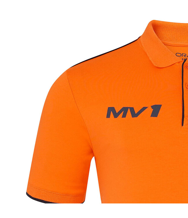 Oracle Red Bull  Racing F1 Team Red Bull Max Verstappen Polo Adult Orange - Collection 2024