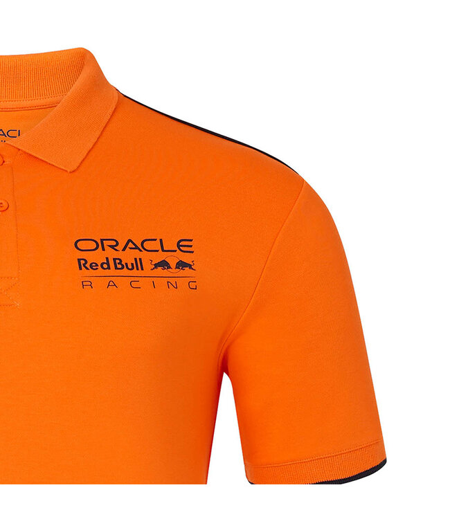 Oracle Red Bull  Racing F1 Team Red Bull Max Verstappen Polo Adult Orange - Collection 2024