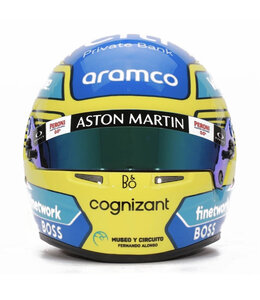 Aston Martin Cognizant F1 Team Fernando Alonso Helmet 2024