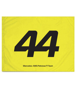 Mercedes AMG Petronas F1 Team 2024 Hamlton Fan Flag