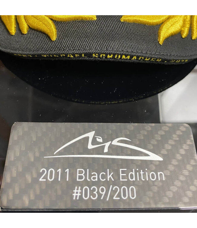 Michael Schumacher Personal Cap "20 Years Formula 1"  Black Edition Baseball Cap
