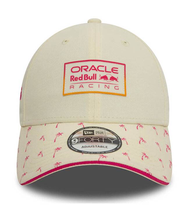 Oracle Red Bull  Racing F1 Team GP Miami Off White Team Baseball Cap Adult - Collection 2024