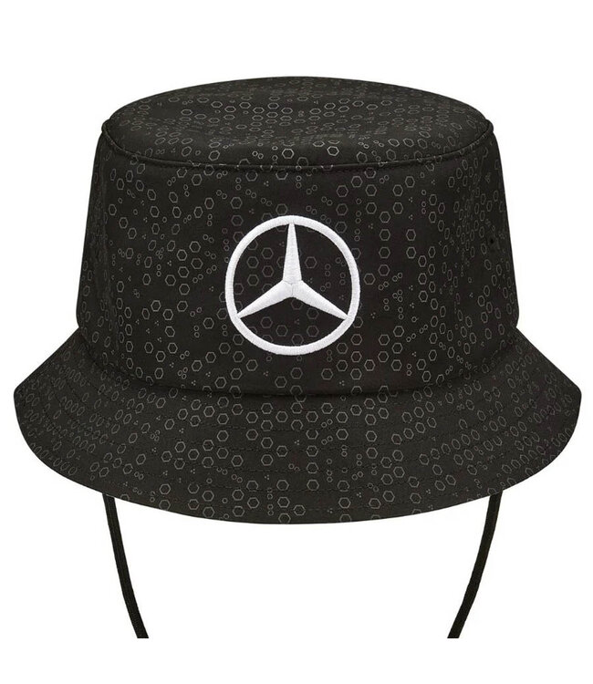 Mercedes AMG Petronas F1 Team - Logo Bucket Hat Black Adult - Collection 2024