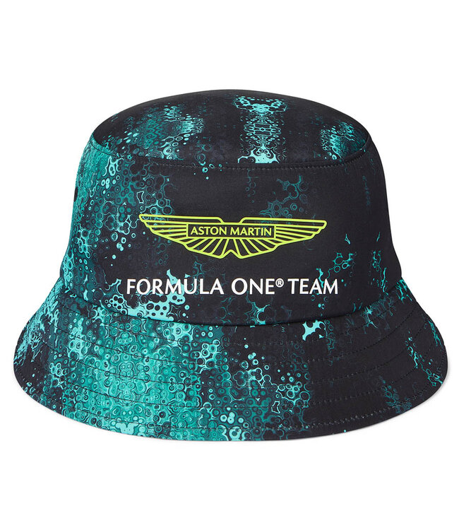 Aston Martin Cognizant F1 Team Adult GP Miami Life Style Team Bucket Hat Green - Collection 2024