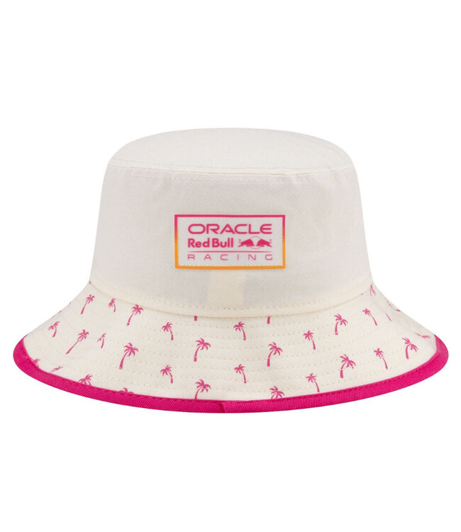 Oracle Red Bull  Racing F1 Team GP Miami Off White Team Bucket Hat Adult - Collection 2024