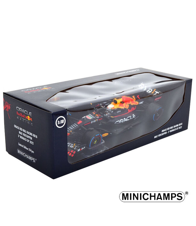 Oracle Red Bull  Racing F1 Team Oracle RB18 2022 -  M. Verstappen #1 GP Monaco 3th Place 2022