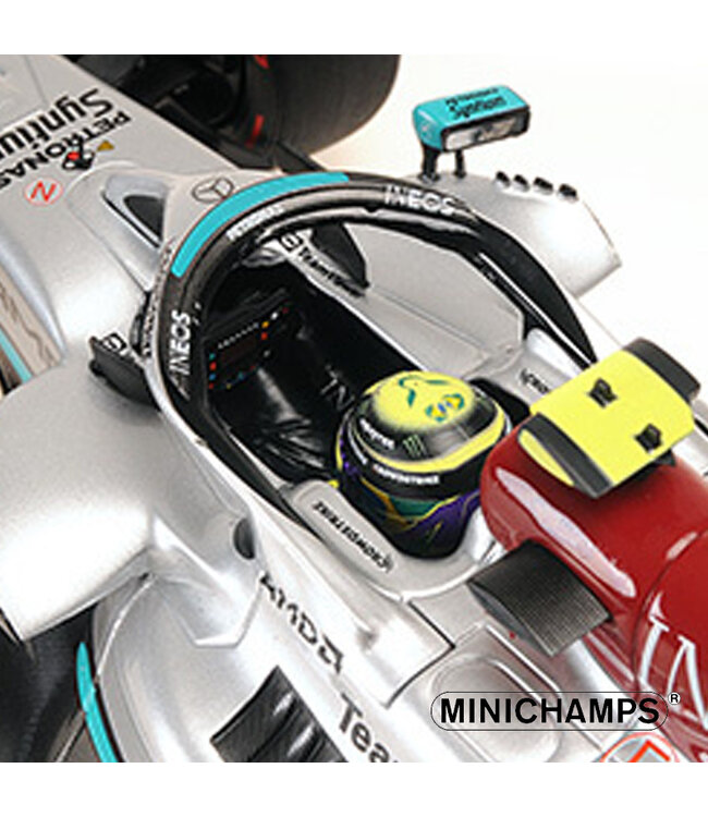 Mercedes AMG Petronas F1 Team F1 W13E 2022 Lewis Hamilton #44 GP Brazil