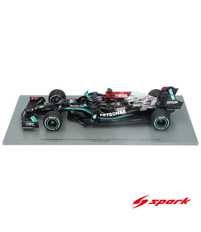 Mercedes AMG Petronas F1 Team F1 W12E 2021 Lewis Hamilton  #44 Winner Bahrein GP