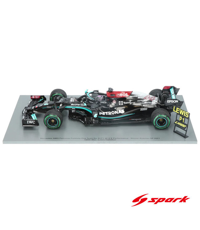 Mercedes AMG Petronas F1 Team F1 W12E 2021 Lewis Hamilton  #44 Winner Russian GP
