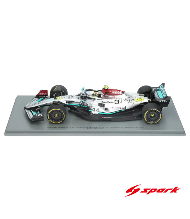 Mercedes AMG Petronas F1 Team F1 W13E 2022 Lewis Hamilton  #44 Belgium GP