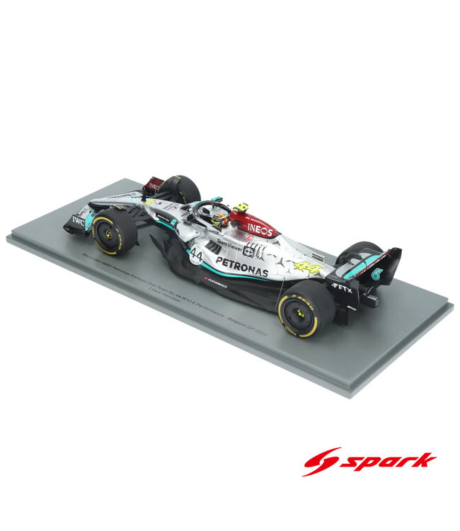 Mercedes AMG Petronas F1 Team F1 W13E 2022 Lewis Hamilton  #44 Belgium GP