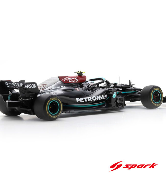 Mercedes AMG Petronas F1 Team F1 W12E 2021 Valtteri Bottas #77 Bahrein GP