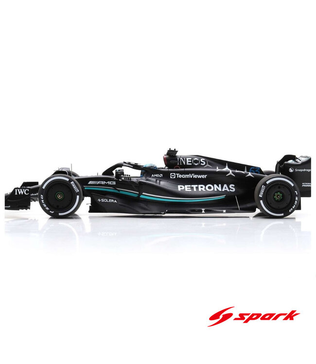 Mercedes AMG Petronas F1 Team F1 W14E 2023 George Russell #63 Saudi Arabia GP