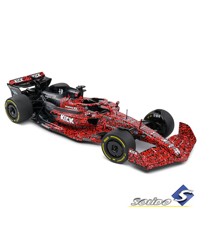 Stake F1 Team Kick Sauber C42 F1 2022  F1 Team Car x Boogie "Art Car"