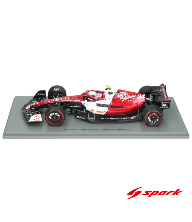 Stake F1 Team Kick Sauber C42 F1 2022 Guanyu Zhou #24 Bahrain GP